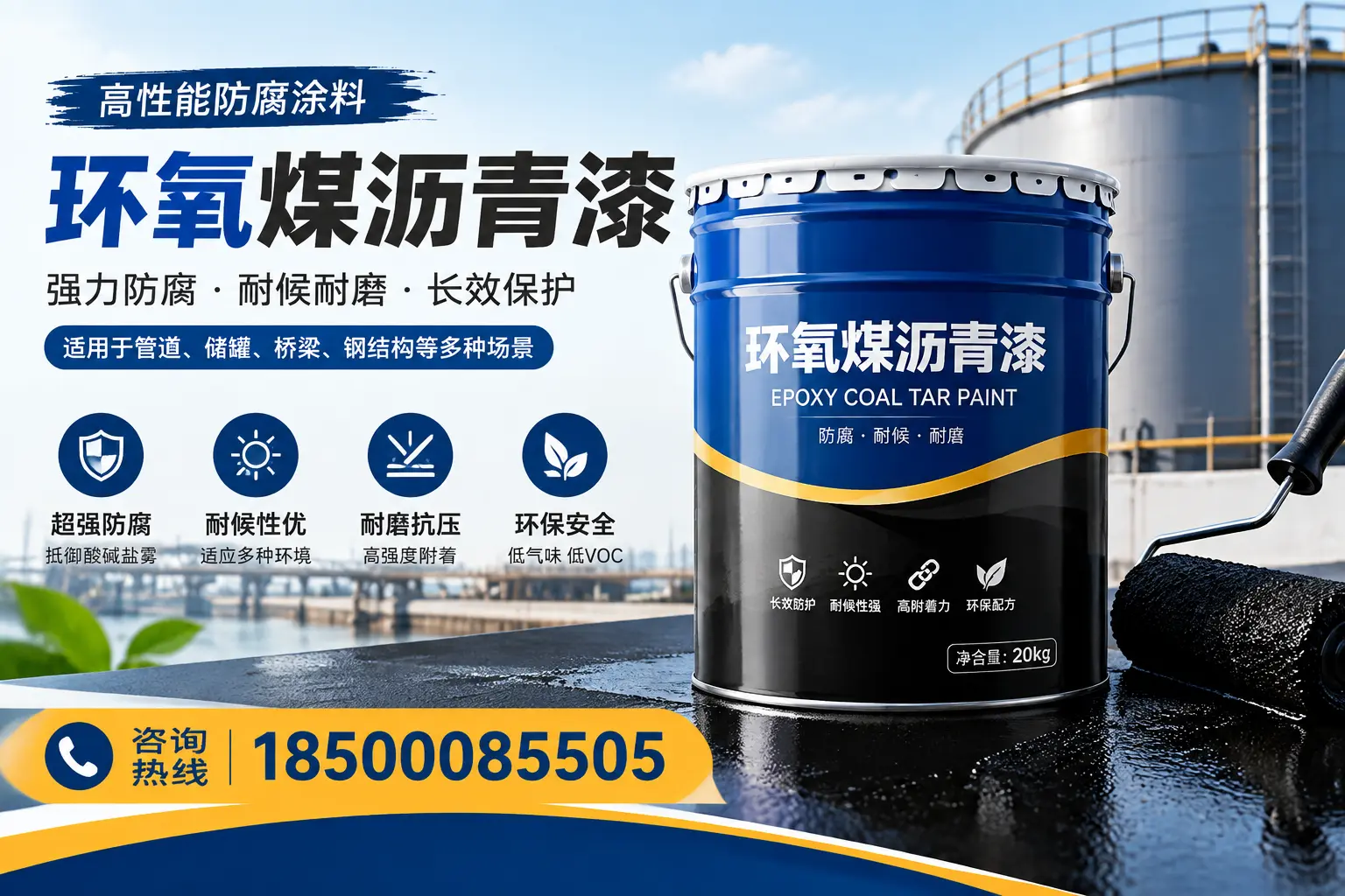 环氧煤沥青漆的施工步骤详解，抚顺装修必备知识